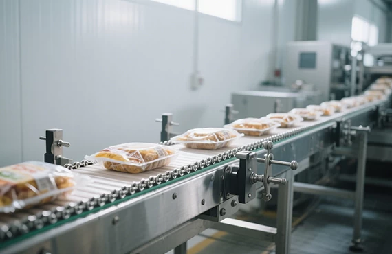 Industrial chains are widely used in chemical, textile machinery, food processing